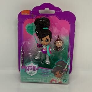 Nickelodeon Nella the princess knight and Impkin figures NEW sealed